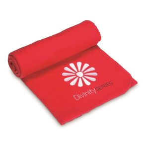 Altitude Cuddle Fleece Blanket in Red