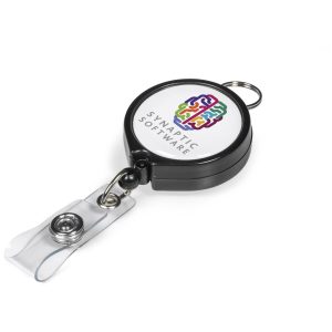 Altitude Klasp Retractable Badge Reel in Black