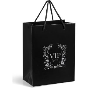 Altitude Dazzle Mini Paper Gift Bag in Black