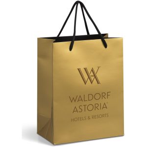Altitude Dazzle Mini Paper Gift Bag in Gold