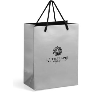 Altitude Dazzle Mini Paper Gift Bag in Silver
