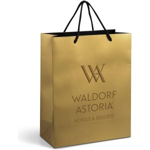 Altitude Dazzle Midi Paper Gift Bag in Gold