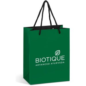 Altitude Omega Mini Paper Gift Bag in Green