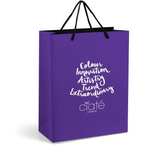 Altitude Omega Midi Paper Gift Bag in Purple