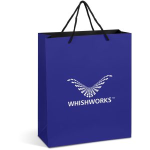 Altitude Omega Maxi Paper Gift Bag in Blue