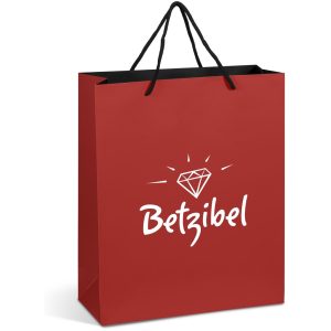Altitude Omega Maxi Paper Gift Bag in Red