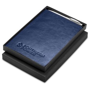 Renaissance Notebook & Pen Set in Navy