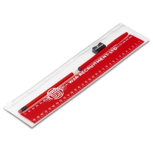 Frontline Stationery Set in Red