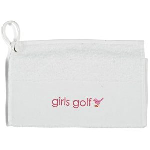 Altitude Erinvale Golf Towel in Solid White