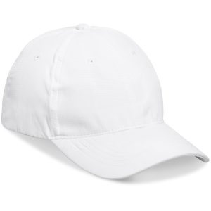 Performance Cap - 6 Panel in White