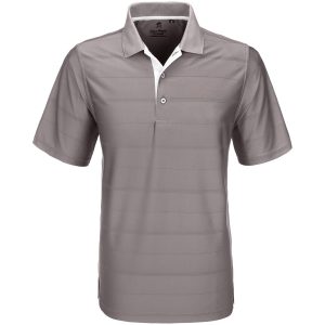 Mens Admiral Golf Shirt in Grey