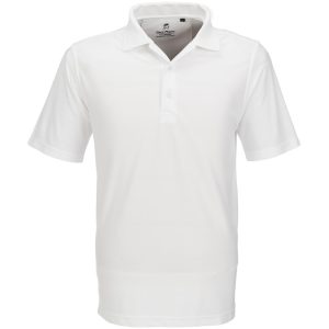 Mens Admiral Golf Shirt in White