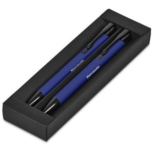 Altitude Zeta Ball Pen & Pencil Set in Blue