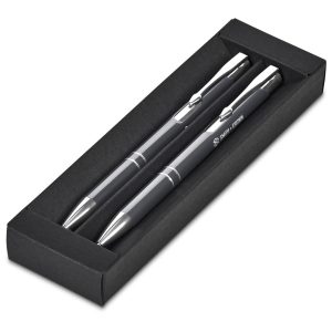 Altitude Panama Ball Pen & Pencil Set in Gun Metal