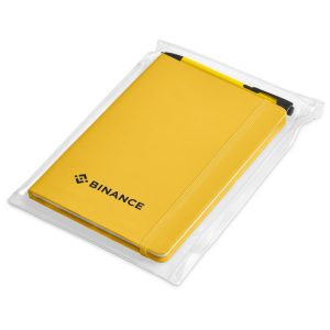 Altitude Powell Notebook & Pen Set in Yellow