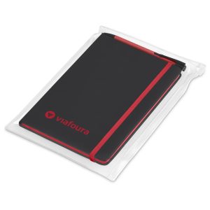 Altitude Harrison Notebook & Pen Set in Red