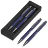 Omega Ball Pen & Pencil Set - Navy