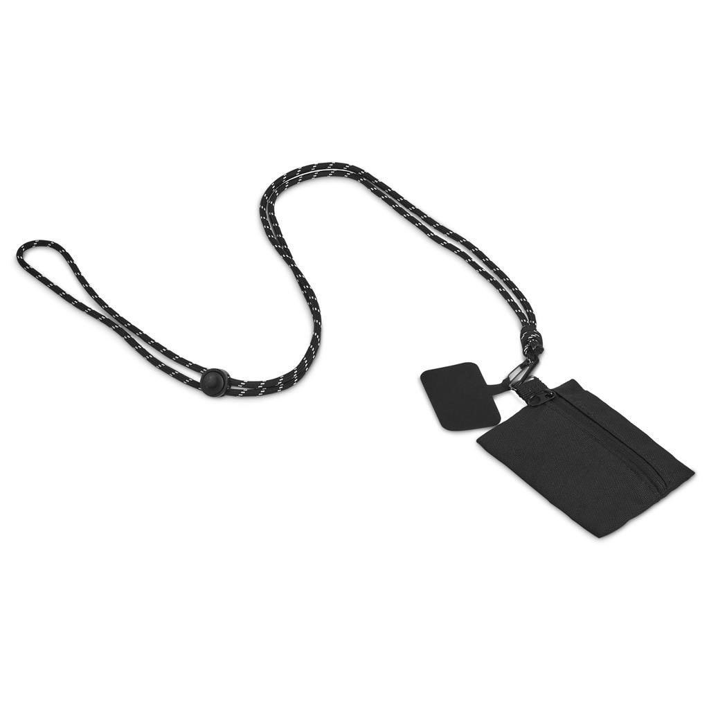Altitude Isla Crossbody Accessory Bag & Phone Strap – Black