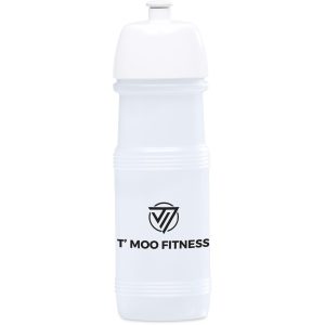 Altitude Slipstream Plastic Water Bottle - 750ml in Solid White