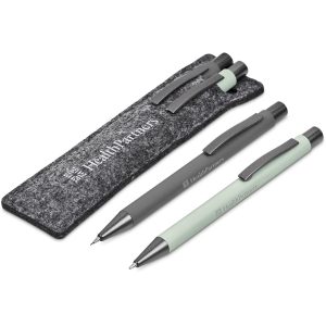 Altitude Lindsey Ball Pen & Pencil Set in Light Green