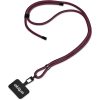 Altitude Silhouette Crossbody Phone Strap - Maroon