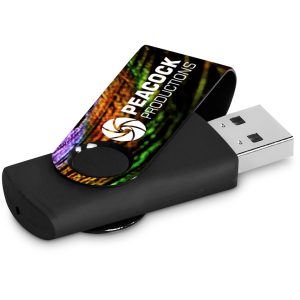 Altitude Axis Gyro Black Flash Drive - 8GB in Black
