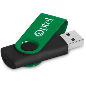 Altitude Axis Gyro Black Flash Drive - 8GB in Green