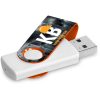 Altitude Axis Gyro White Flash Drive - 8GB - Orange