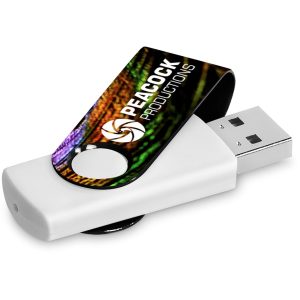 Altitude Axis Gyro White Flash Drive - 16GB in Black