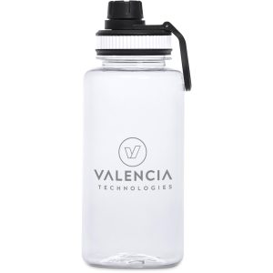 Altitude Franco Recycled PET Water Bottle – 1 Litre in Solid White