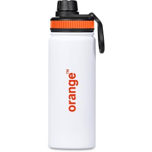 Altitude Tevez Stainless Steel Water Bottle – 750ml in Orange