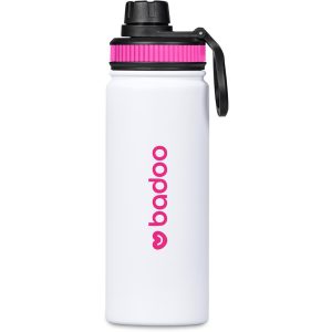 Altitude Tevez Stainless Steel Water Bottle – 750ml in Pink
