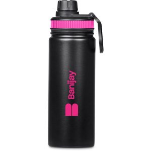 Altitude Romero Stainless Steel Water Bottle – 750ml in Pink