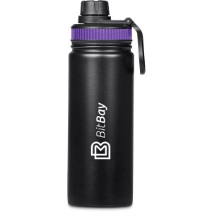 Altitude Romero Stainless Steel Water Bottle – 750ml in Purple
