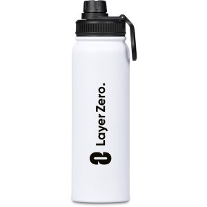 Altitude Elano Stainless Steel Vacuum Water Bottle – 750ml in Black