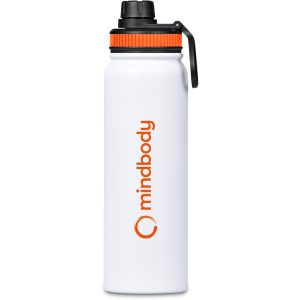 Altitude Elano Stainless Steel Vacuum Water Bottle – 750ml in Orange