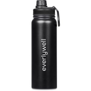 Altitude Bastos Stainless Steel Vacuum Water Bottle – 750ml in Black