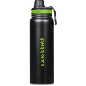 Altitude Bastos Stainless Steel Vacuum Water Bottle – 750ml in Lime