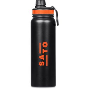 Altitude Bastos Stainless Steel Vacuum Water Bottle – 750ml in Orange