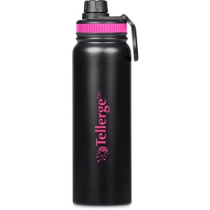 Altitude Bastos Stainless Steel Vacuum Water Bottle – 750ml in Pink