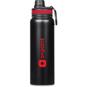 Altitude Bastos Stainless Steel Vacuum Water Bottle – 750ml in Red