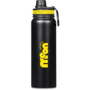 Altitude Bastos Stainless Steel Vacuum Water Bottle – 750ml in Yellow