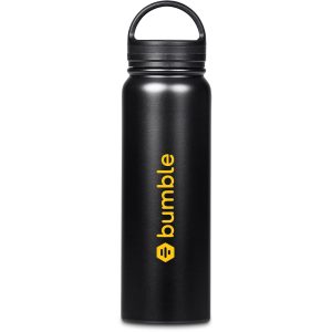 Altitude Fabiano Stainless Steel Vacuum Water Bottle – 750ml in Black