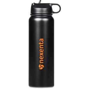 Altitude Nilmar Stainless Steel Vacuum Water Bottle – 750ml in Black