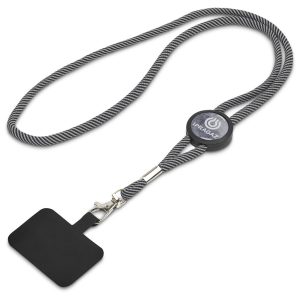 Altitude Twirl Phone Lanyard in Grey