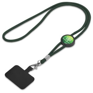 Altitude Twirl Phone Lanyard in Green