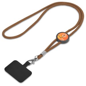 Altitude Twirl Phone Lanyard in Orange