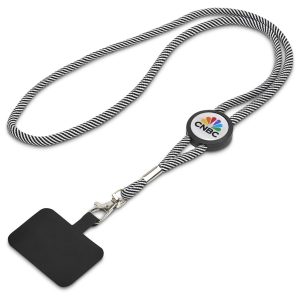 Altitude Twirl Phone Lanyard in Solid White