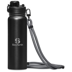Altitude Borriello Stainless Steel Vacuum Water Bottle – 750ml in Grey