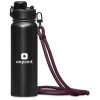 Altitude Borriello Stainless Steel Vacuum Water Bottle – 750ml - Maroon
